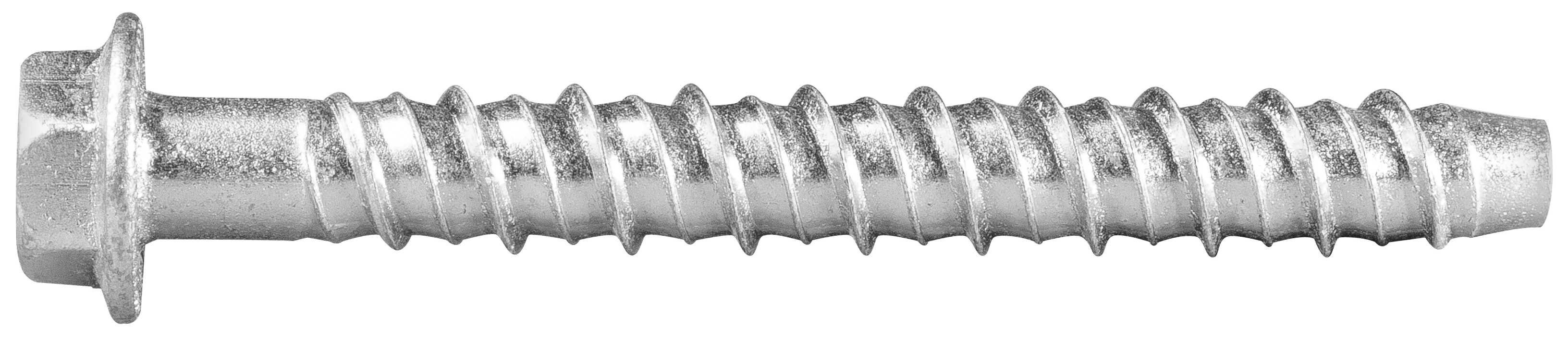 R-LX-HF-ZP-univerzální šroub do betonu s povrchovou úpravou galvanického zinkování s šestihrannou hlavou s integrovanou podložkou